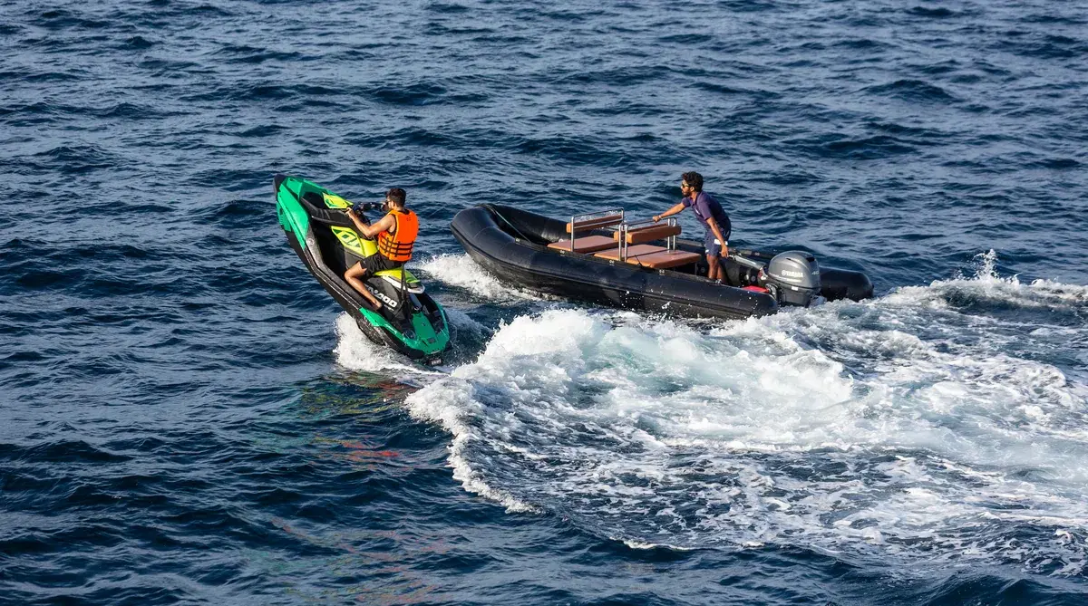 HAVN RIB on the water — part of the SLYG marine ecosystem